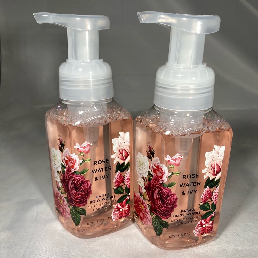 Rose Water and Ivy Foaming Hand Soap